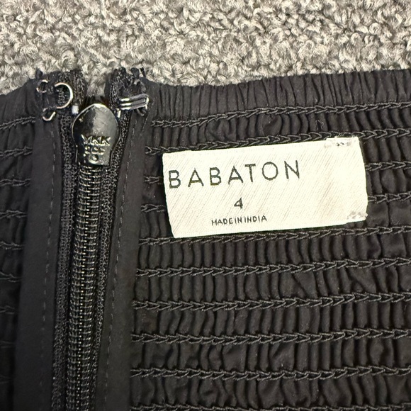 Aritzia Babaton Looksee Poplin Dress in Black - Picture 12 of 14